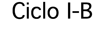 Ciclo I-B